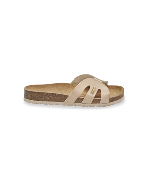 Mules anatomiques Les Tropeziennes ZAMITA Creme Femme|TYPM-95566931